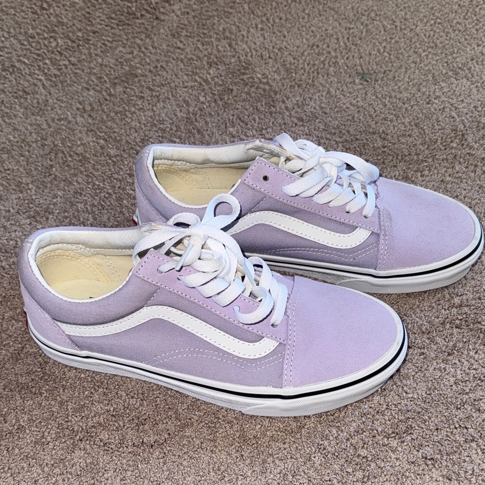 Vans Women's Light Purple Sneakers